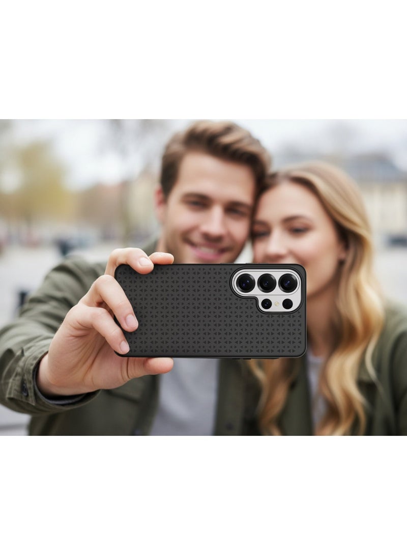 ليفيلو حافظة سامسونج جالكسي S26 ألترا MagSafe مع راحة السيليكون السائل، ومغناطيسات قوية، وإطار معدني، وممتص صدمات مقاوم للارتطام، ومختبرة للسقوط من ارتفاع 5 أقدام. - Image 2